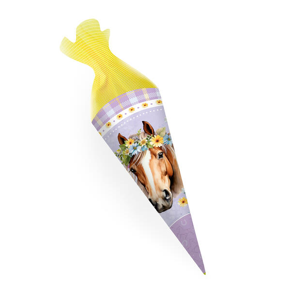 Produktbild: Trötsch Schultüte 22 cm Pferde