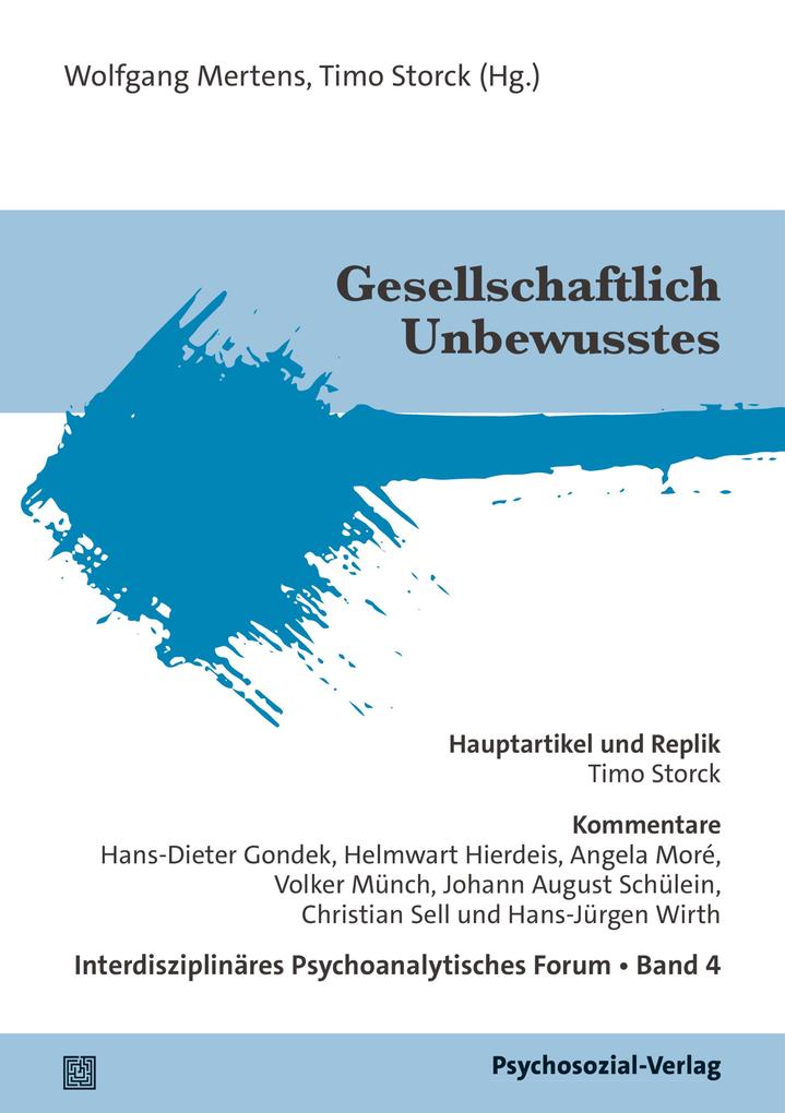 Produktbild: Gesellschaftlich Unbewusstes