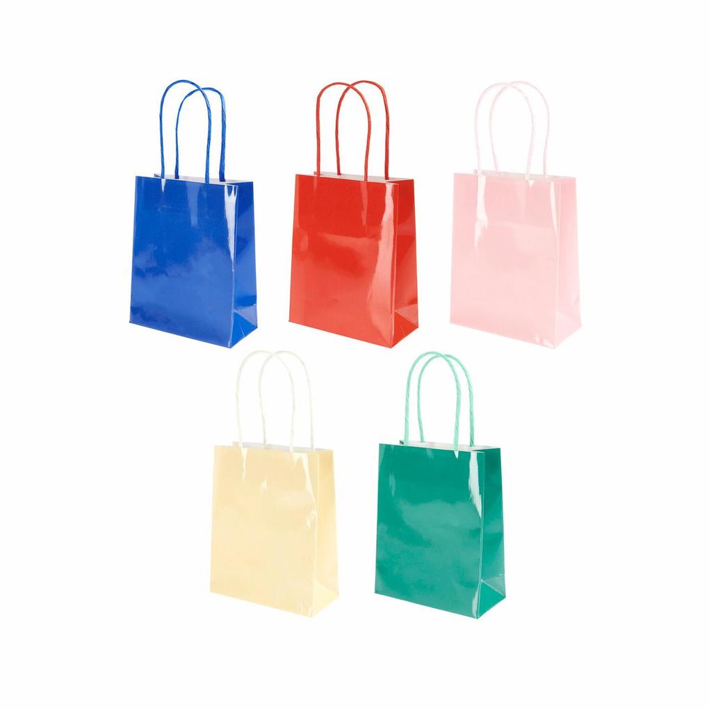 Produktbild: Papiertüten Set, Magic Rainbow, S, FSC MIX, 12 x 15 x 5,5 cm, 5 Stk, glänzend