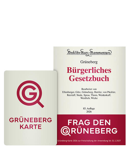 Produktbild: Grüneberg-Karte 2026 | Christian Grüneberg, Jürgen Ellenberger, Isabell Götz, Sebastian Herrler, Renata von Pückler