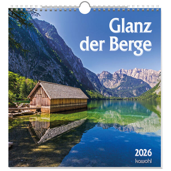 Produktbild: Glanz der Berge 2026