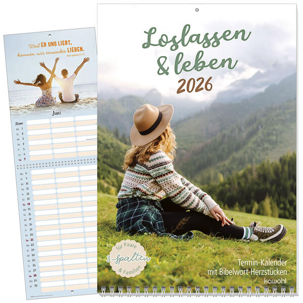 Produktbild: Loslassen & leben 2026