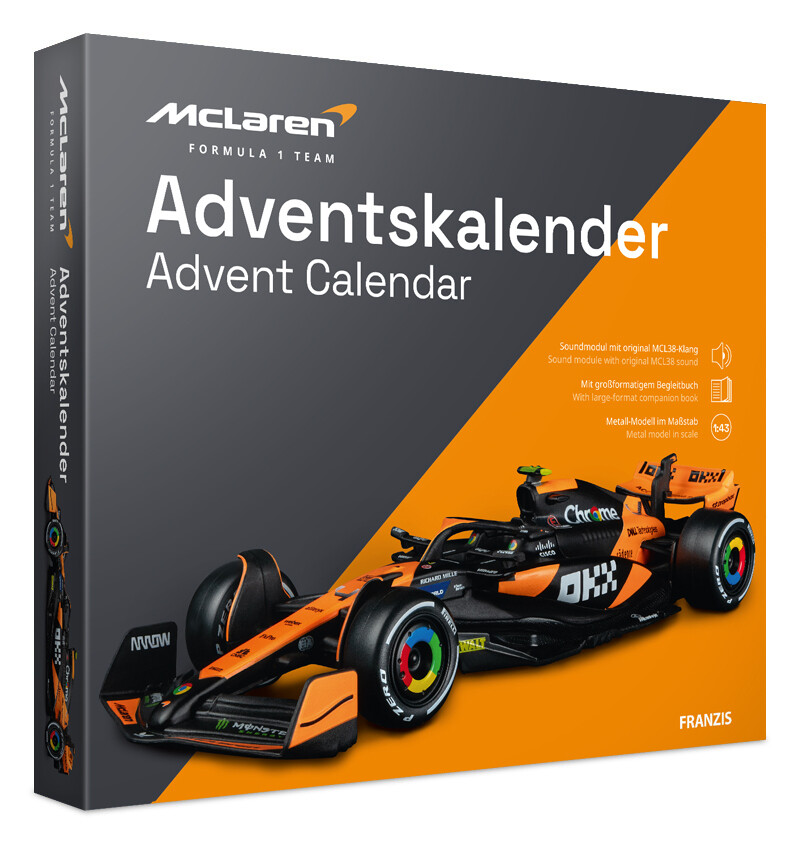 Produktbild: McLaren Adventskalender