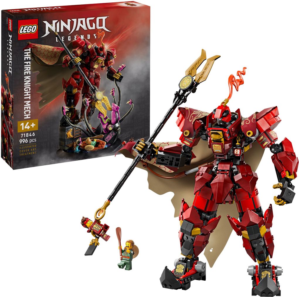 Produktbild: LEGO® NINJAGO® 71846 Der Feuerritter-Mech