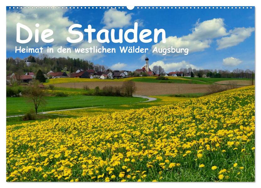 Produktbild: Die Stauden - Heimat in den westlichen Wälder Augsburg (Wandkalender 2026 DIN A2 quer), CALVENDO Monatskalender | Herbert Böck, Calvendo
