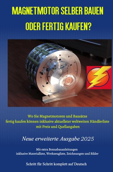 Produktbild: Magnetmotor selber bauen oder fertig kaufen? Ausgabe 2025 | Chris James Carter
