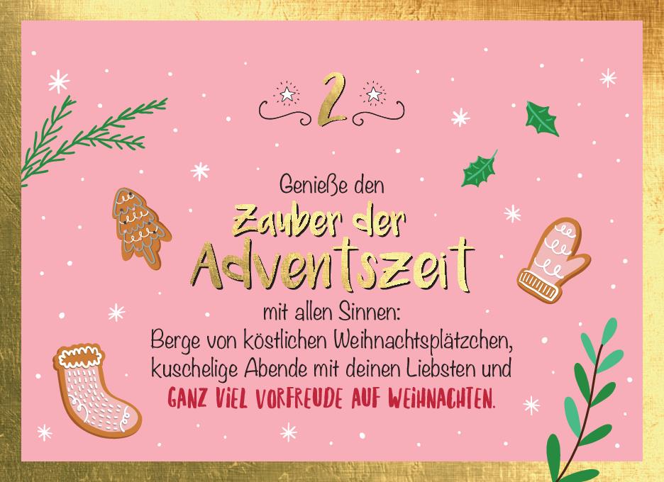 Weitere Ansicht: 24 Adventswünsche für dich
