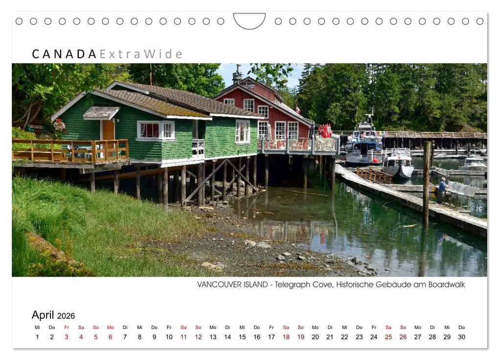 Weitere Ansicht: Vancouver Island Panoramabilder (Wandkalender 2026 DIN A4 quer), CALVENDO Monatskalender | Dieter-M. Wilczek, Calvendo
