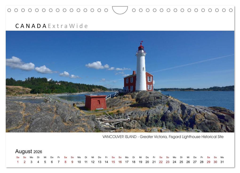 Weitere Ansicht: Vancouver Island Panoramabilder (Wandkalender 2026 DIN A4 quer), CALVENDO Monatskalender | Dieter-M. Wilczek, Calvendo