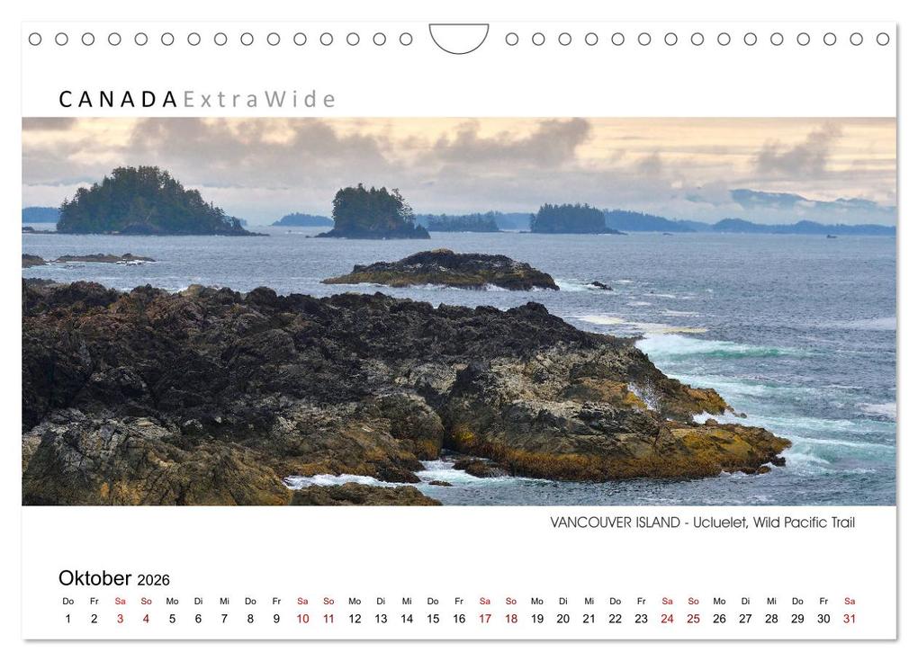 Weitere Ansicht: Vancouver Island Panoramabilder (Wandkalender 2026 DIN A4 quer), CALVENDO Monatskalender | Dieter-M. Wilczek, Calvendo