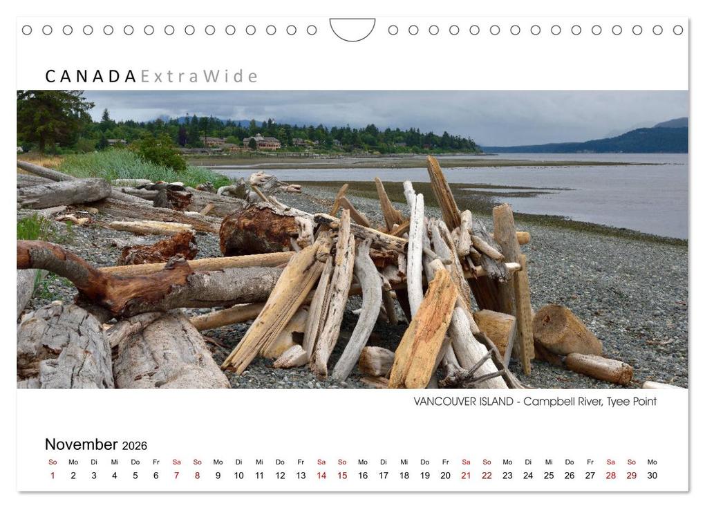 Weitere Ansicht: Vancouver Island Panoramabilder (Wandkalender 2026 DIN A4 quer), CALVENDO Monatskalender | Dieter-M. Wilczek, Calvendo
