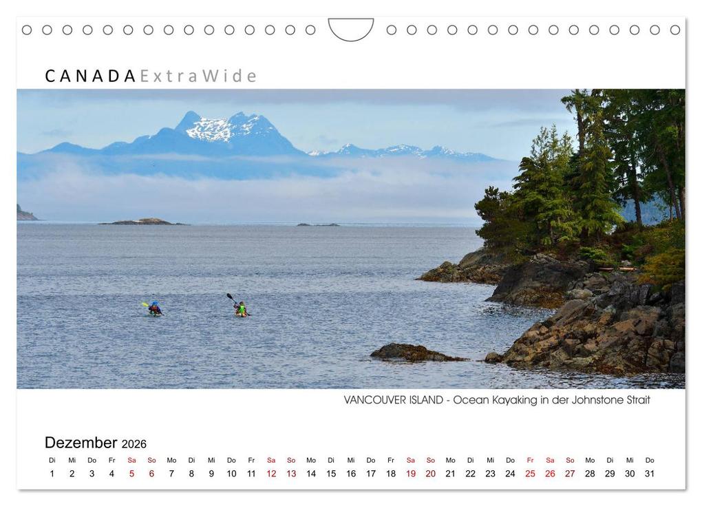 Weitere Ansicht: Vancouver Island Panoramabilder (Wandkalender 2026 DIN A4 quer), CALVENDO Monatskalender | Dieter-M. Wilczek, Calvendo
