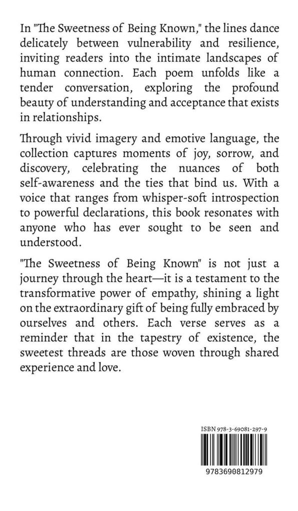 Weitere Ansicht: The Sweetness of Being Known | Rosalie Bradford