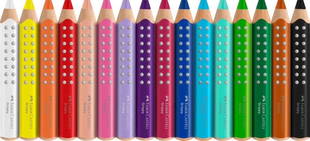 Weitere Ansicht: Faber-Castell Buntstifte Grippy 16er Set mit Spitzer