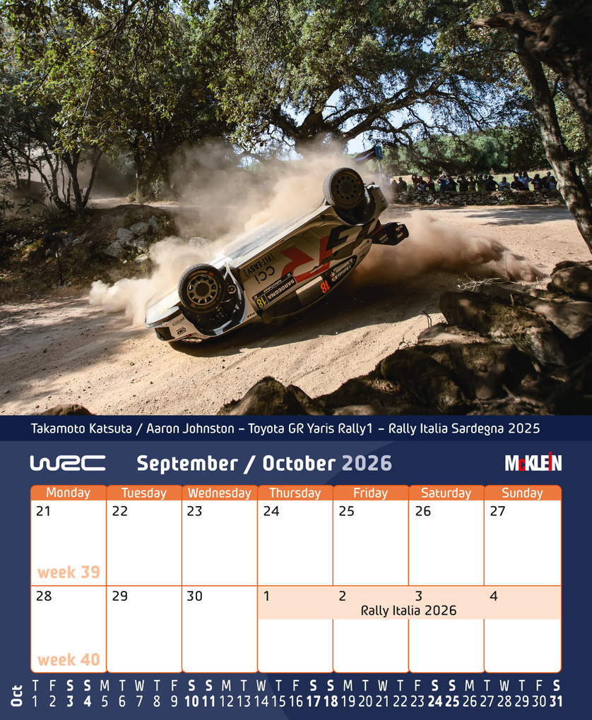 Weitere Ansicht: 2026 Desktop Rally Calendar