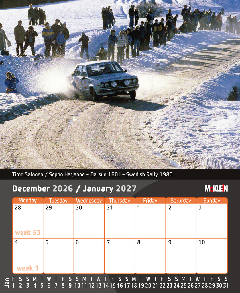 Weitere Ansicht: 2026 Desktop Rally Calendar