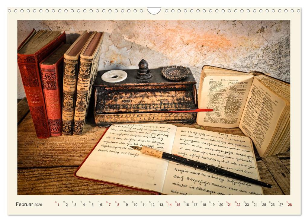Weitere Ansicht: Handschriftlich (Wandkalender 2026 DIN A3 quer), CALVENDO Monatskalender | Eva Ola Feix, Calvendo