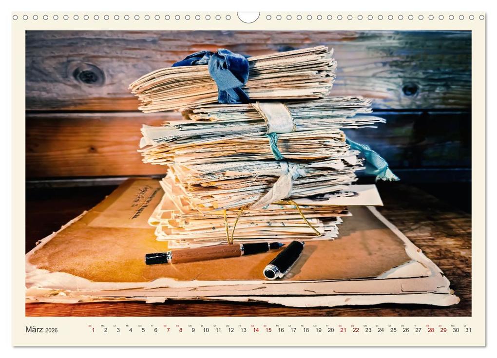 Weitere Ansicht: Handschriftlich (Wandkalender 2026 DIN A3 quer), CALVENDO Monatskalender | Eva Ola Feix, Calvendo