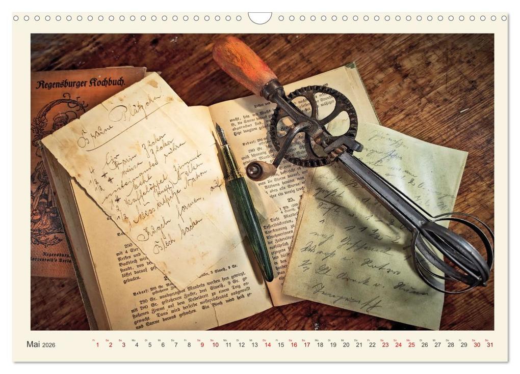 Weitere Ansicht: Handschriftlich (Wandkalender 2026 DIN A3 quer), CALVENDO Monatskalender | Eva Ola Feix, Calvendo