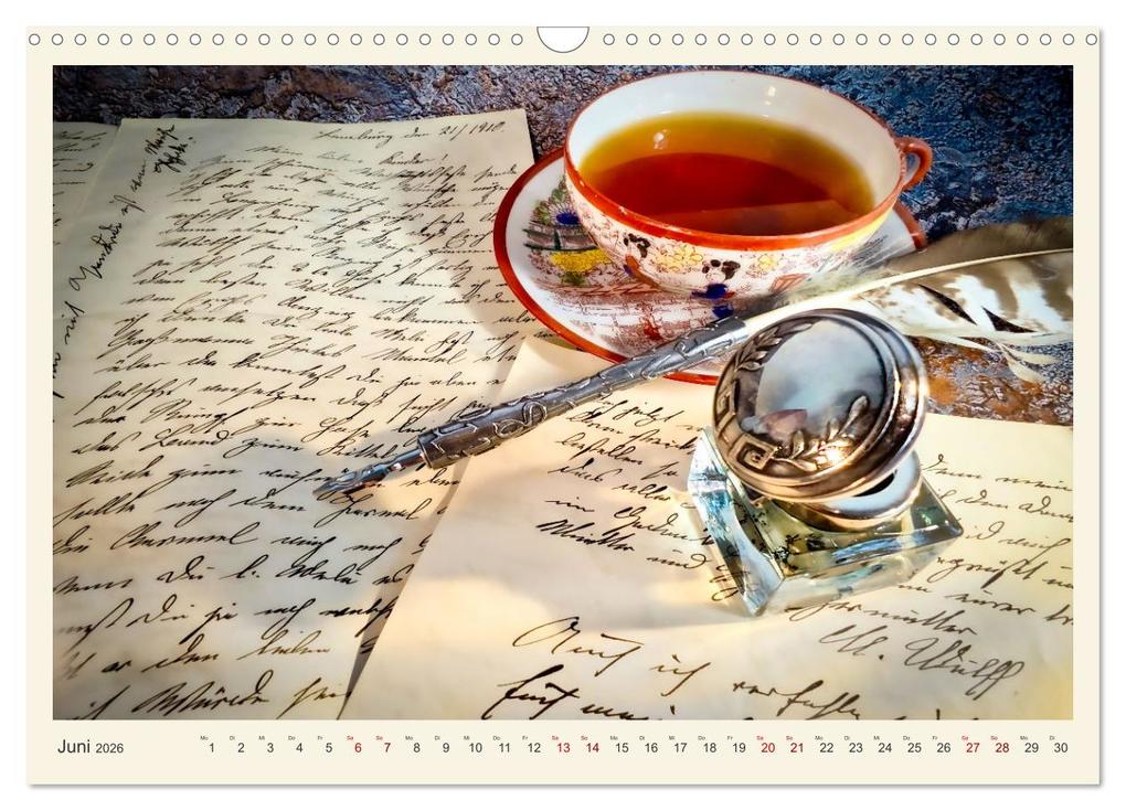 Weitere Ansicht: Handschriftlich (Wandkalender 2026 DIN A3 quer), CALVENDO Monatskalender | Eva Ola Feix, Calvendo