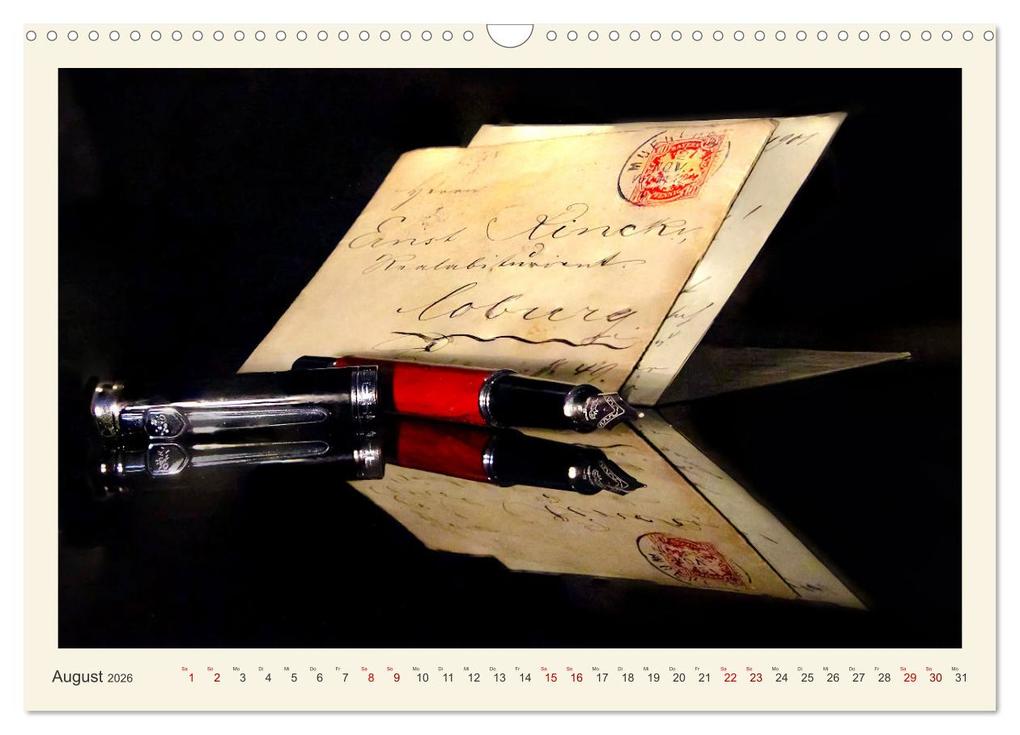 Weitere Ansicht: Handschriftlich (Wandkalender 2026 DIN A3 quer), CALVENDO Monatskalender | Eva Ola Feix, Calvendo
