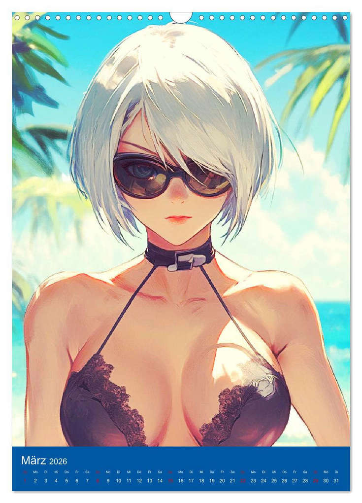 Weitere Ansicht: Erotische Mangas. Sexy Cartoon-Girls (Wandkalender 2026 DIN A3 hoch), CALVENDO Monatskalender | Rose Hurley, Calvendo