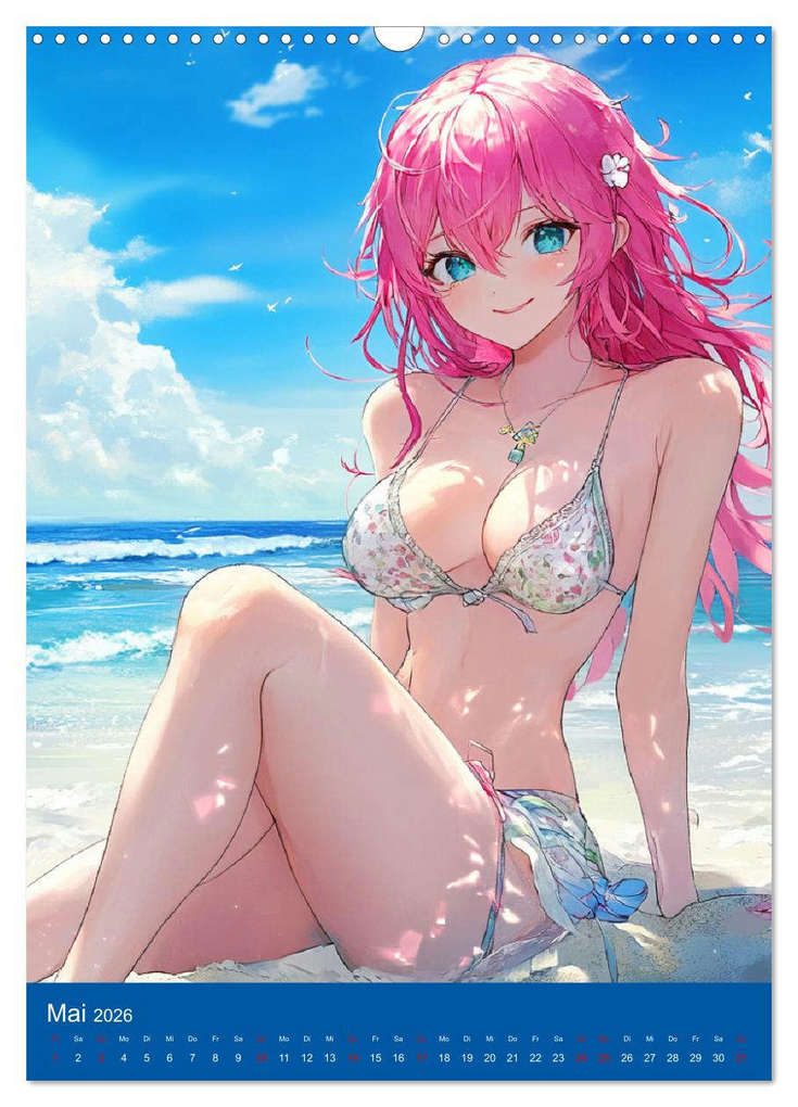 Weitere Ansicht: Erotische Mangas. Sexy Cartoon-Girls (Wandkalender 2026 DIN A3 hoch), CALVENDO Monatskalender | Rose Hurley, Calvendo