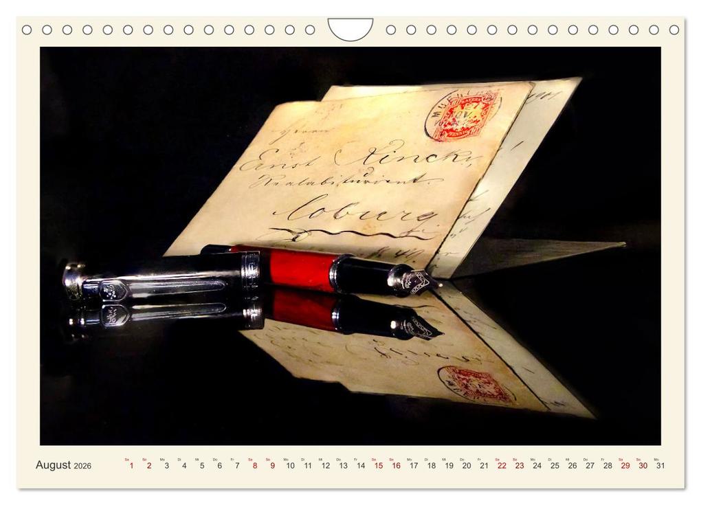 Weitere Ansicht: Handschriftlich (Wandkalender 2026 DIN A4 quer), CALVENDO Monatskalender | Eva Ola Feix, Calvendo