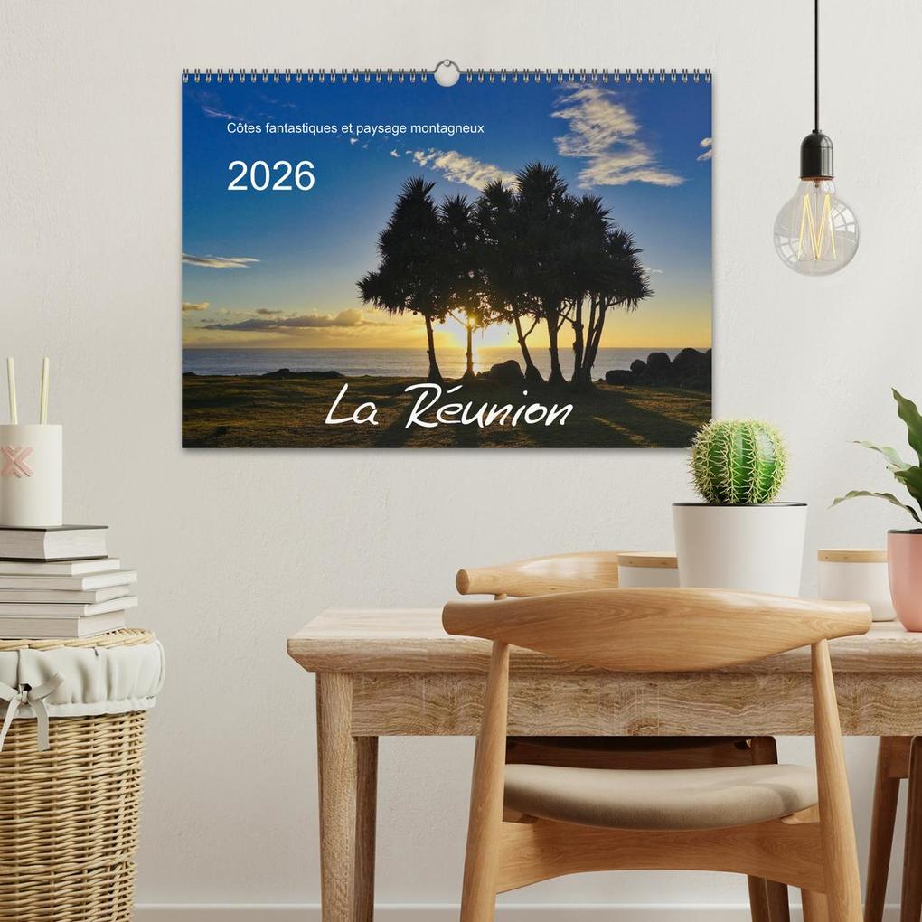 Weitere Ansicht: La Rèunion - Côtes fantastiques et paysage montagneux (Calendrier mural 2026 DIN A3 vertical), CALVENDO calendrier mensuel | Calvendo, Thomas Leimeister