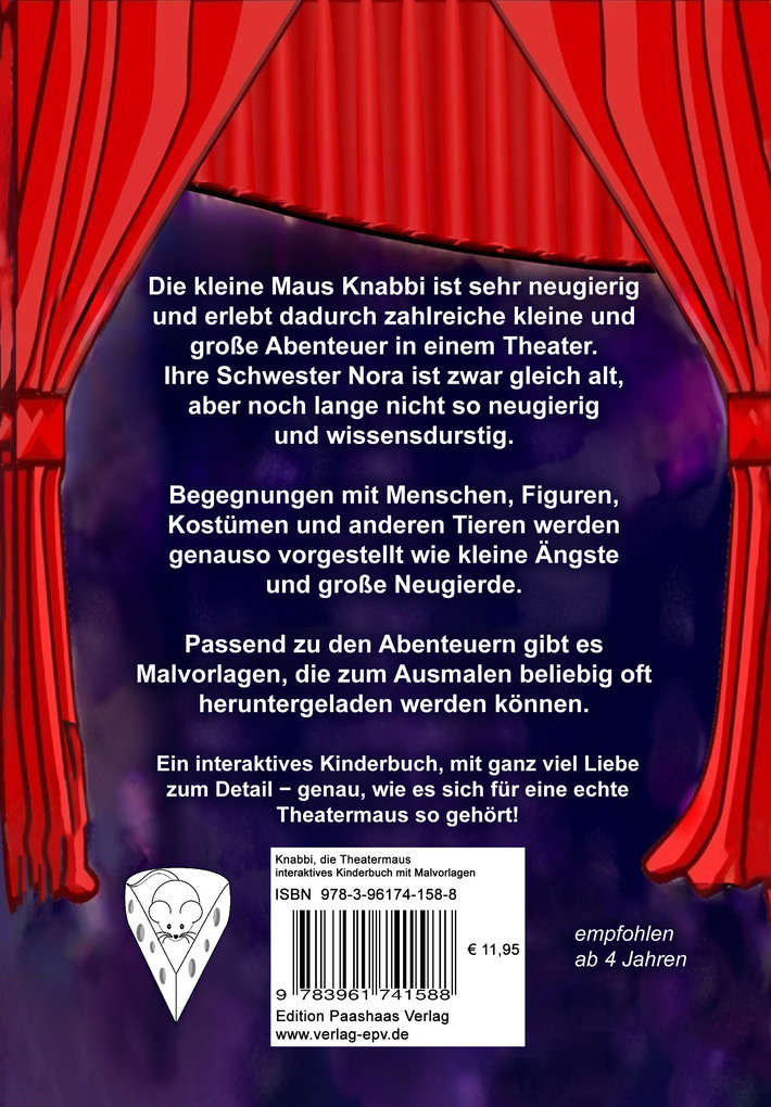 Weitere Ansicht: Knabbi, die Theatermaus | Josef Koll