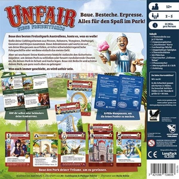 Weitere Ansicht: Unfair: Fiese Freizeitparks | Finch, Joel