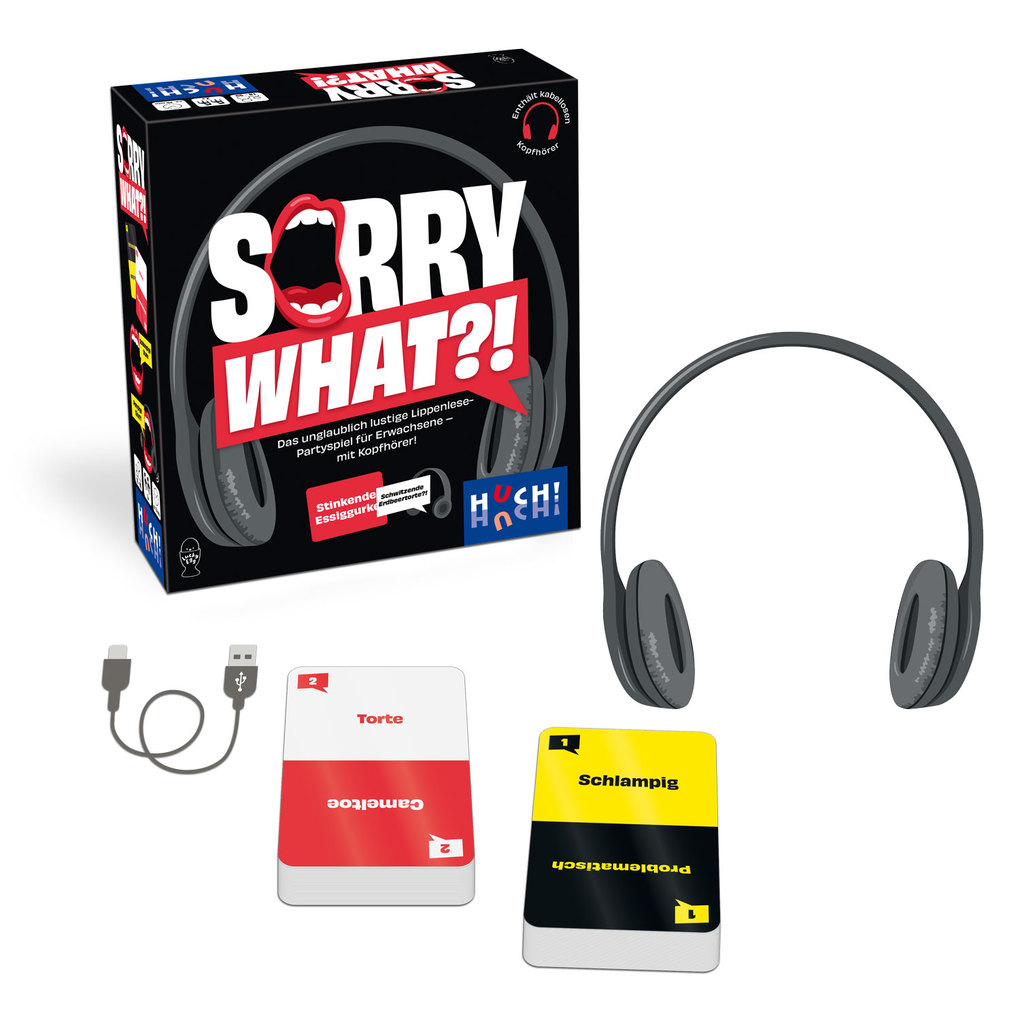 Weitere Ansicht: HUCH! - Sorry What?! | Lucky Egg