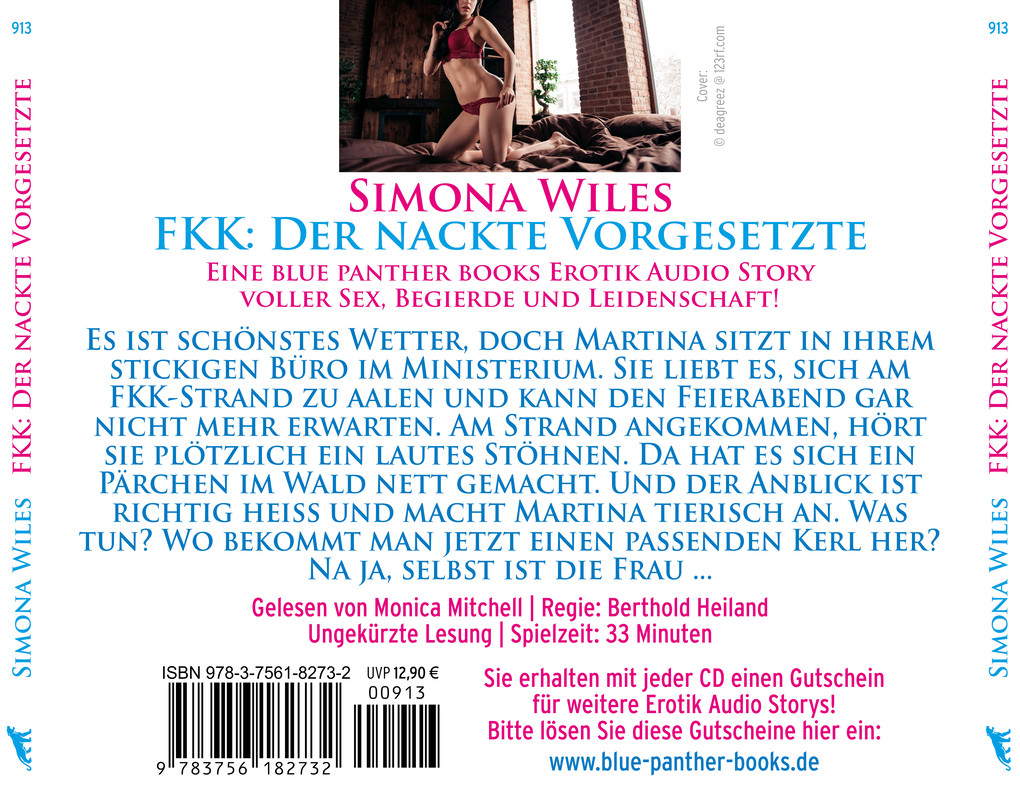 Weitere Ansicht: FKK: Der nackte Vorgesetzte | Erotik Audio Story | Erotisches Hörbuch Audio-CD | Simona Wiles