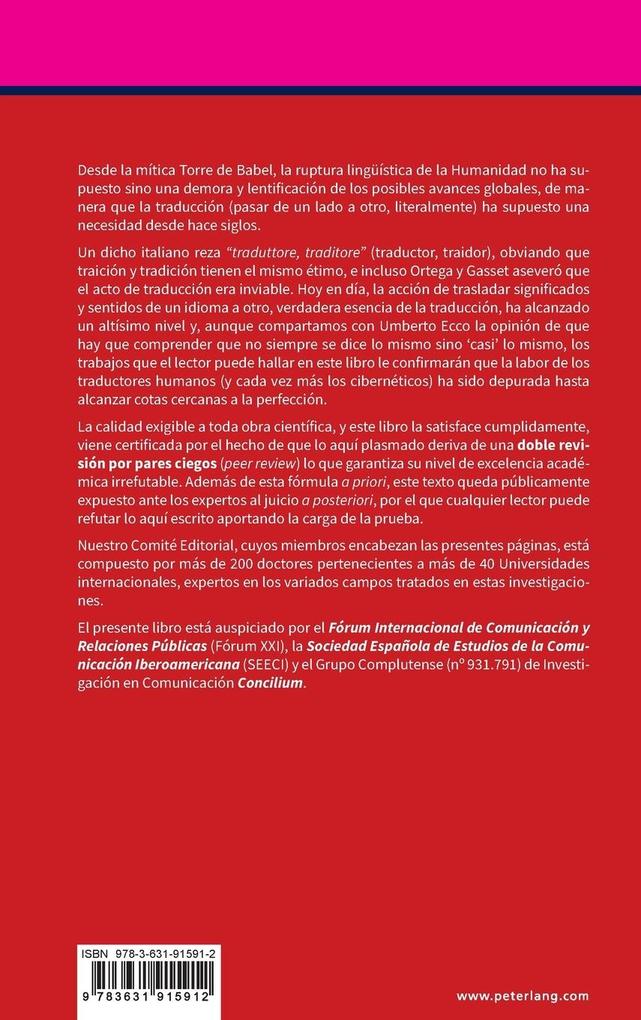 Weitere Ansicht: Comunicar a través del idioma: Pensar y traducir