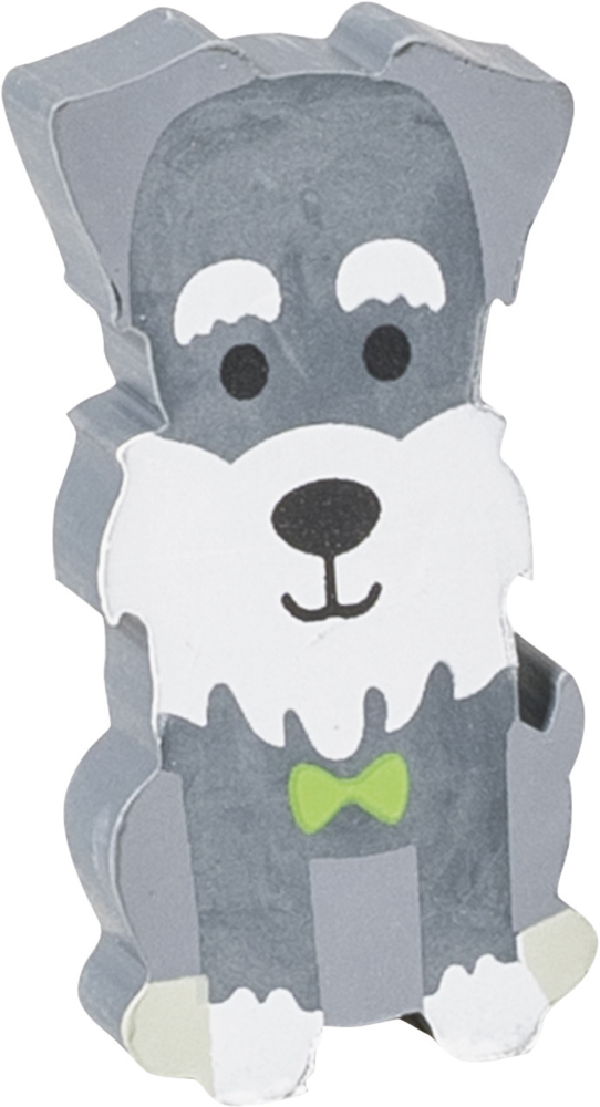 Weitere Ansicht: Display Radiergummi Hund 3er