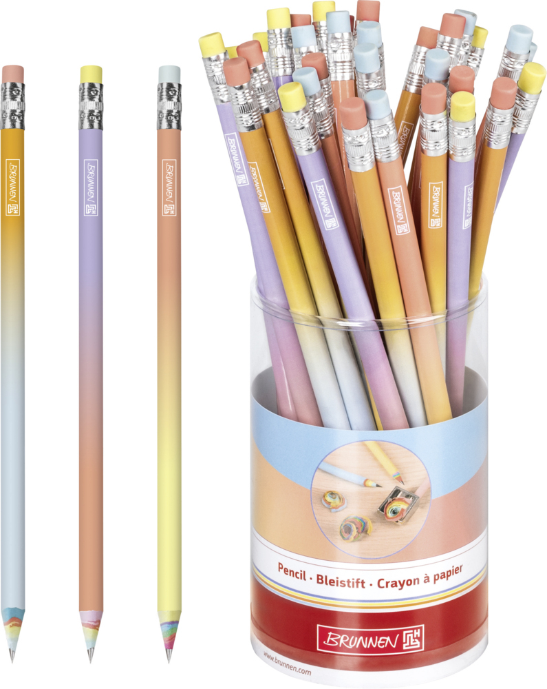 Weitere Ansicht: Display Bleistift Rainbow Paper, pastell