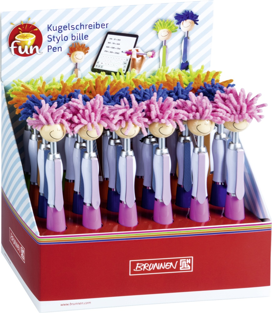 Weitere Ansicht: Display Kugelschreiber Strubbel
