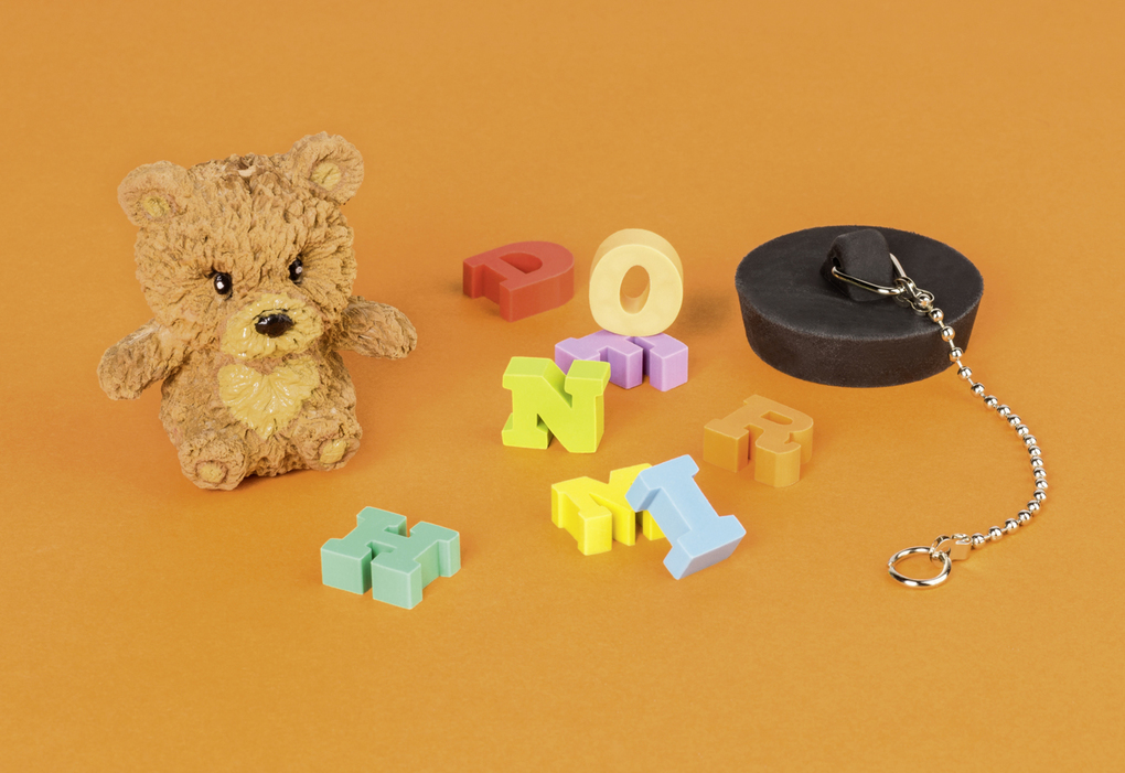 Weitere Ansicht: Display Radiergummi Bär