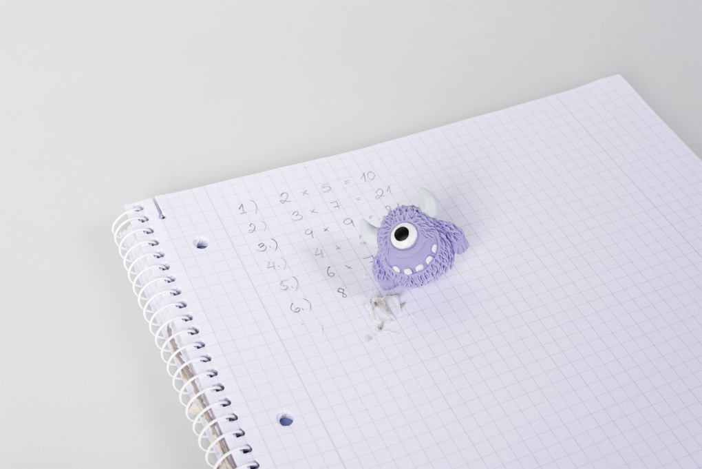 Weitere Ansicht: Display Radiergummi funny Monster