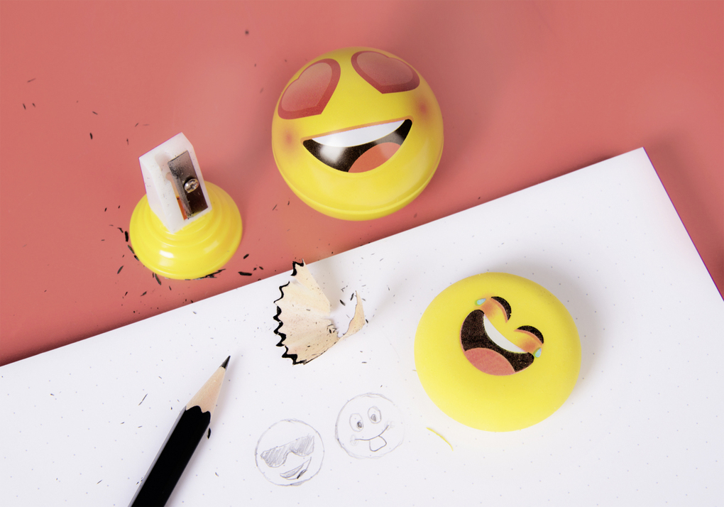 Weitere Ansicht: Display Radiergummi Happy