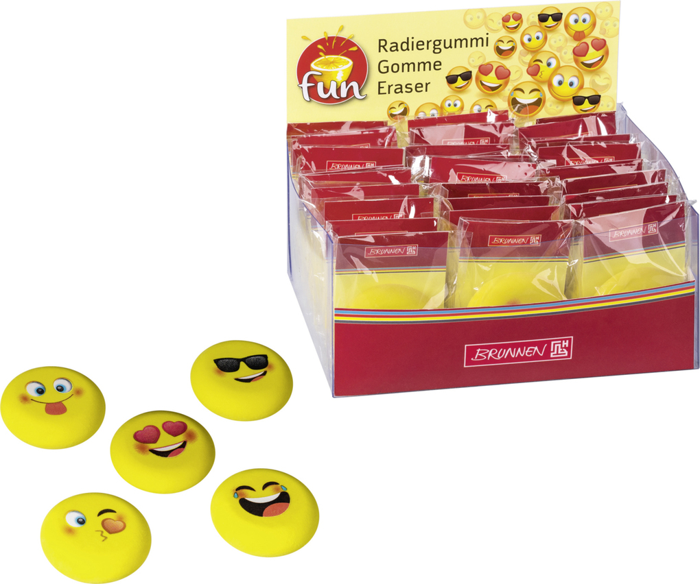 Weitere Ansicht: Display Radiergummi Happy
