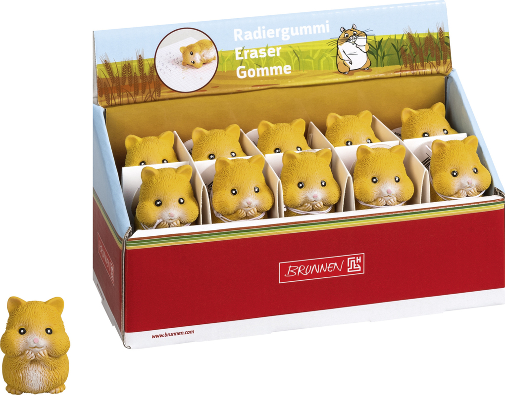 Weitere Ansicht: Display Radiergummi Hamster
