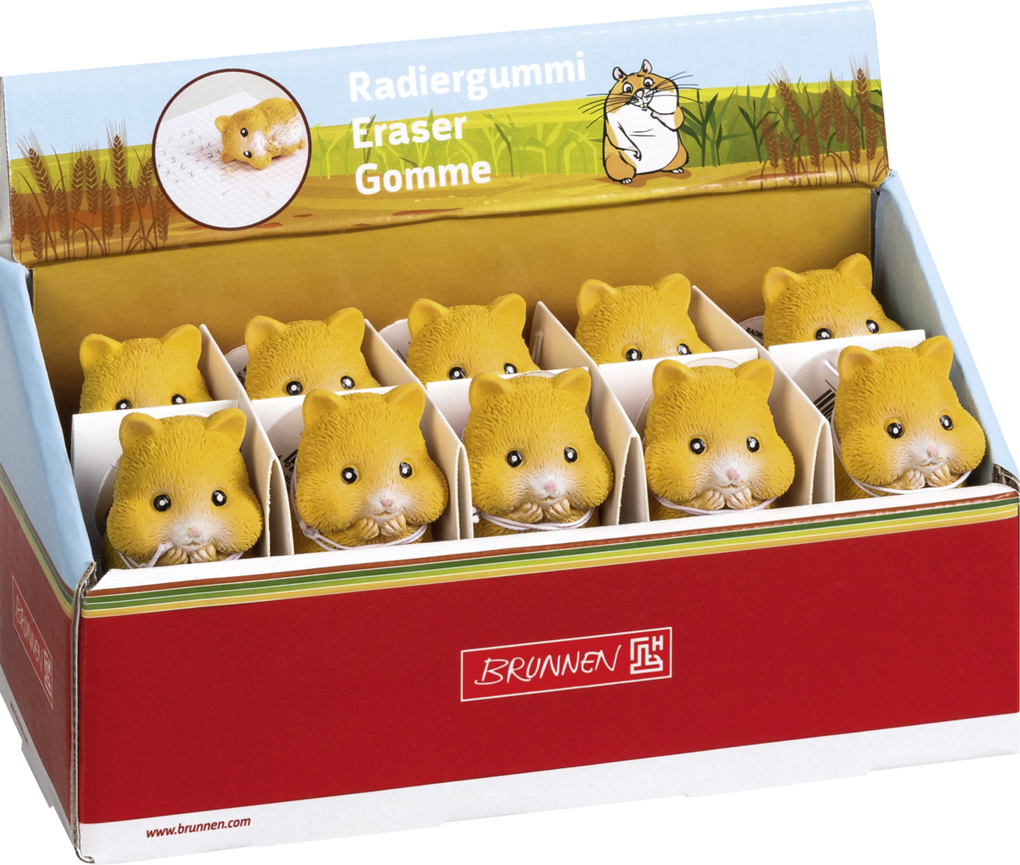 Weitere Ansicht: Display Radiergummi Hamster