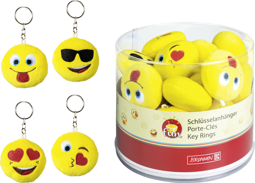 Weitere Ansicht: Display Schlüsselanhänger Happy