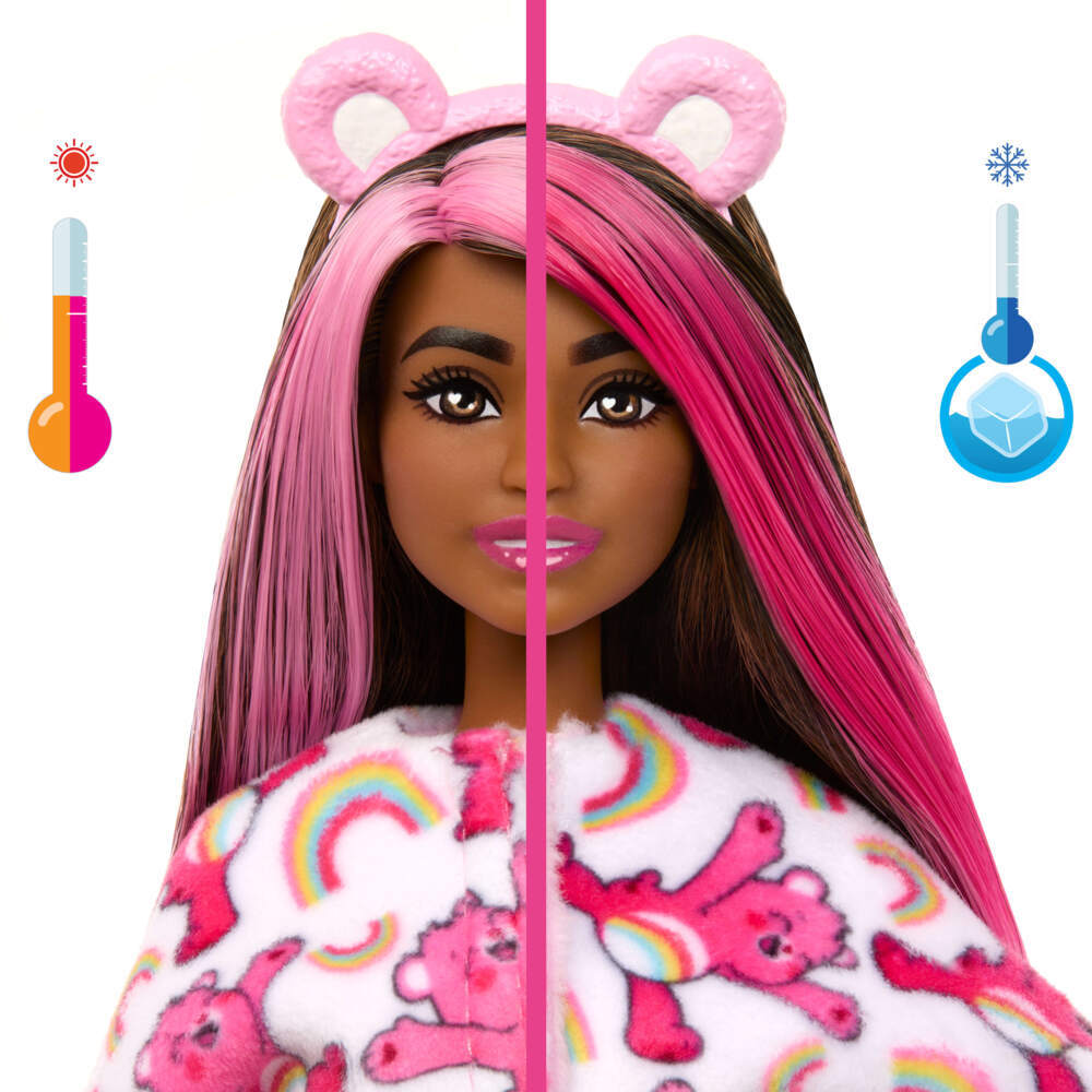 Weitere Ansicht: Barbie Cutie Reveal Glücksbärchi Serie - Hurrabärchi