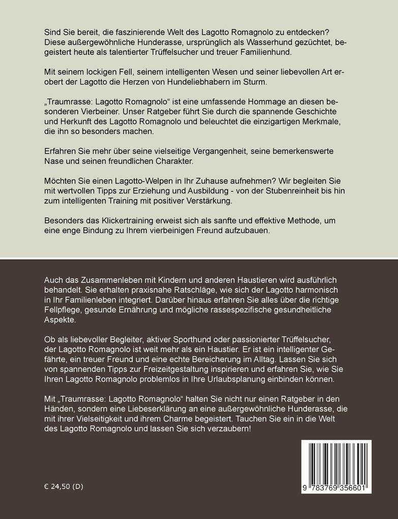 Weitere Ansicht: Traumrasse Lagotto Romagnolo | Andrea Wege
