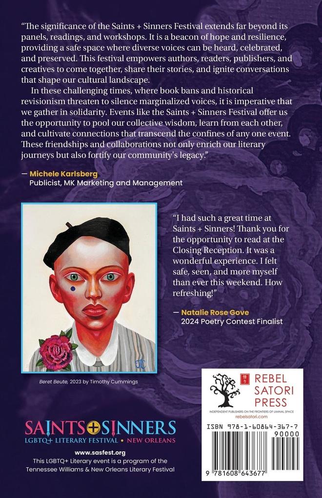 Weitere Ansicht: Saints+Sinners Literary Festival