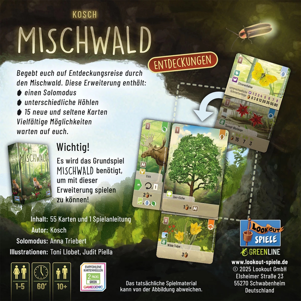 Weitere Ansicht: Lookout Spiele - Mischwald - Entdeckungen | Kosch