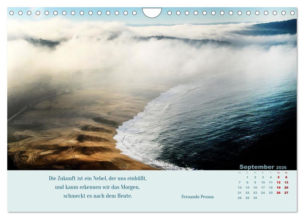 Weitere Ansicht: Nebelfarben. Ein poetischer Spaziergang (Wandkalender 2026 DIN A4 quer), CALVENDO Monatskalender | Calvendo