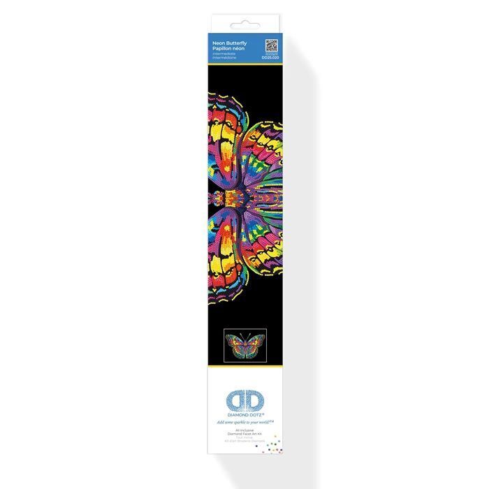 Weitere Ansicht: DIAMOND DOTZ - Diamond Painting Neon Schmetterling